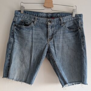 Guess Light Blue Denim Shorts